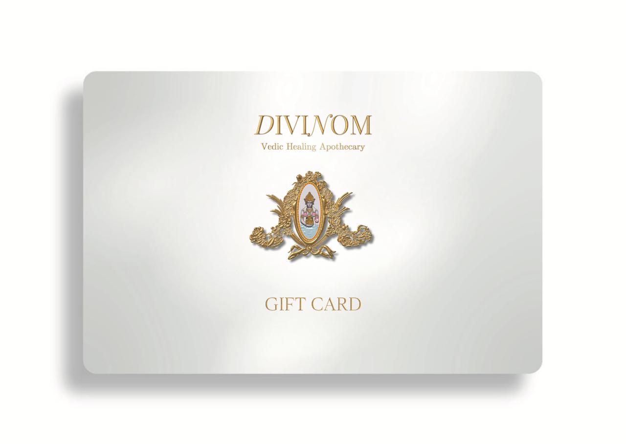 DIVINOM HEALING GIFT CARD